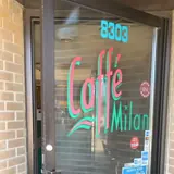 Caffè Milan front door in Frankfort