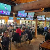 Crowd watching the game at Jameson’s Pub in Frankfort