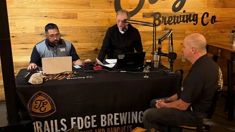1340 AM WJOL hosts broadcasting live from Trail’s Edge Brewing Co. in Frankfort